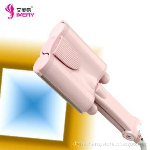 hair curler with five temperature control display